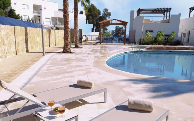 Modern apartment with roof terrace and sea view