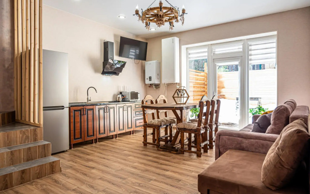 Коттедж с мангалом