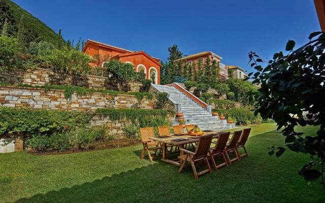 Luxury Lefkada Villa Villa Veneziano Pool Jacuzzi 5 BDR Perigiali