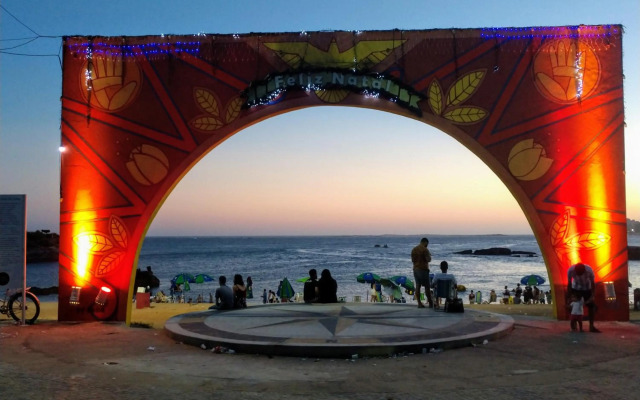 Flat Pasárgada 712, Free Bikes, pé na praia