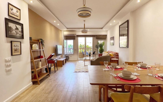 Spellbinding 2 BDR Apt. At The Giza Pyramid's Doorstep