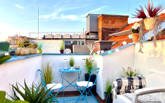 Duplex 2 with quiet terrace on Wenceslas Square