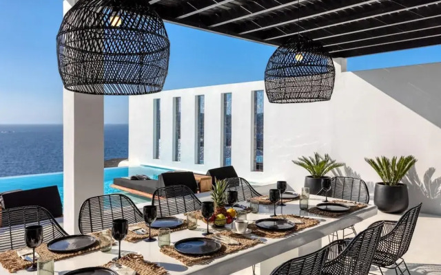 Luxury Key Mykonos 5 Bed Villa Black Royal II Psarou