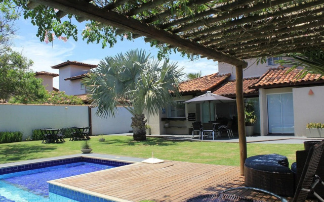 Bz04 30 passos da praia casa piscina