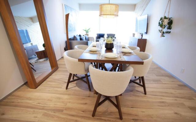 LatitudLuxe apartment in Providencia with pool and gym