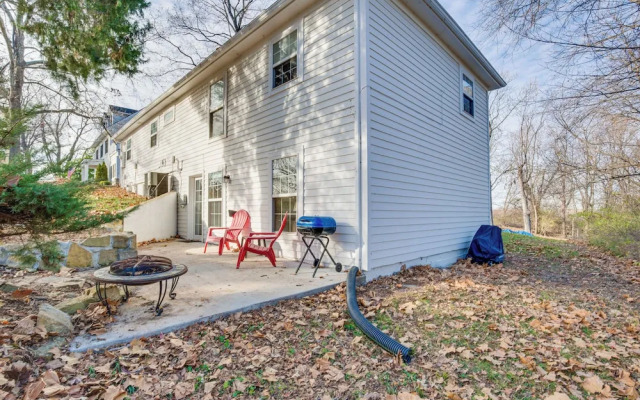 Cozy Liberty Getaway w/ Fire Pit & Patio!