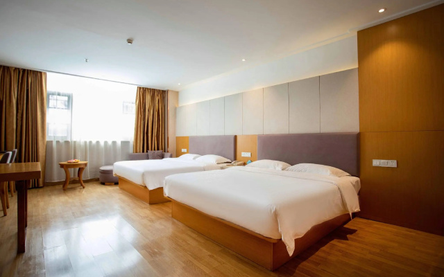 GreenTree Inn Jiangsu Wuxi Jiangyin Yunting Changshan Avenue ChenGYAng Road Business Hotel – Guest Rooms – Wuxi