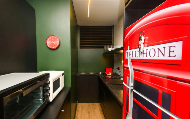 Apto Londrina Flat Hotel 1003, jacuzzi, 43 m2.