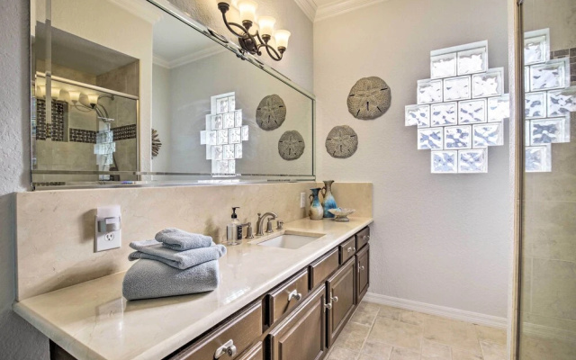 Heated Pool/spa & Dock: Apollo Beach Home on Canal