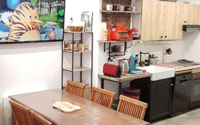 LES VAGUES, terrasse rez-de-chaussée