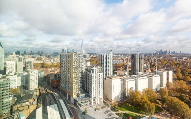 Chic 1Bd Apt In Elephant And Castle W Great Views