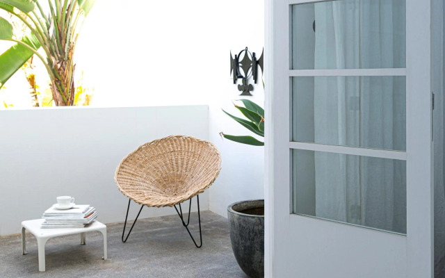 Luxury modernist design townhouse with garden