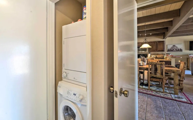 Patio & Fireplace: Country Club Pinetop Condo!