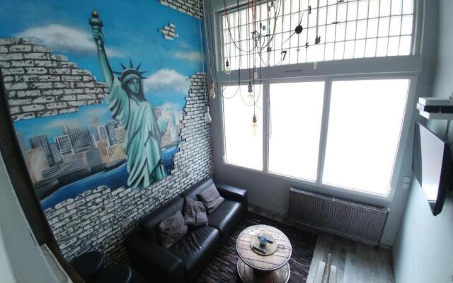 Joli LOFT en duplex , Art Déco , 2 pieces ,Centre Rouen