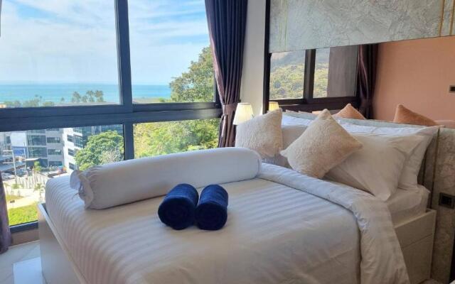 B201-nice Seaview One Bedroom Apartment 300 Meters Walk to Ao Nang Beach