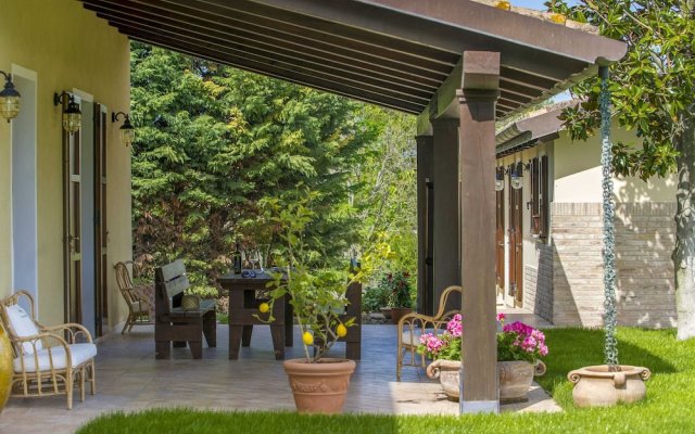 Inviting Holiday Home in San Costanzo With Swimming Pool