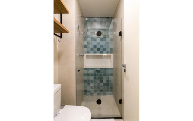 Apartamento novo, silencioso e com infraestrutura de lazer na Vila Madalena.