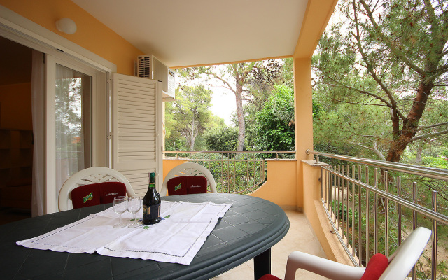 Apartment Dino - apartments with hot tub: A3 Novalja, Island Pag