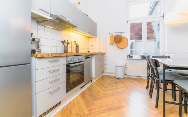 Hansekoje direkt an der Hafenspitze