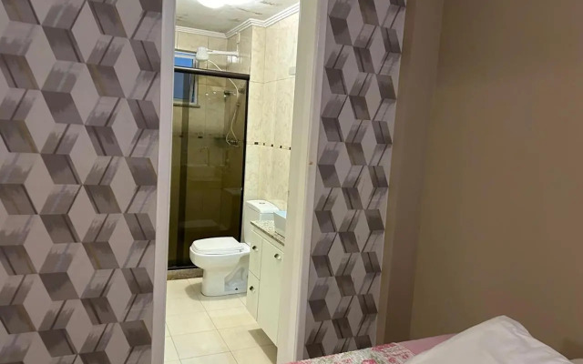 Apartamento 1 Minuto a pé da Praia do forte