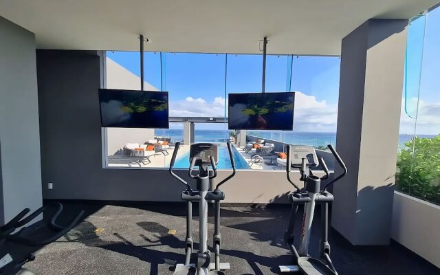 Magnificent view of the Caribbean Sea