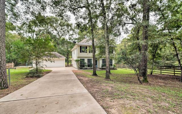Modern Montgomery Home w/ Backyard, Deck, & Grill