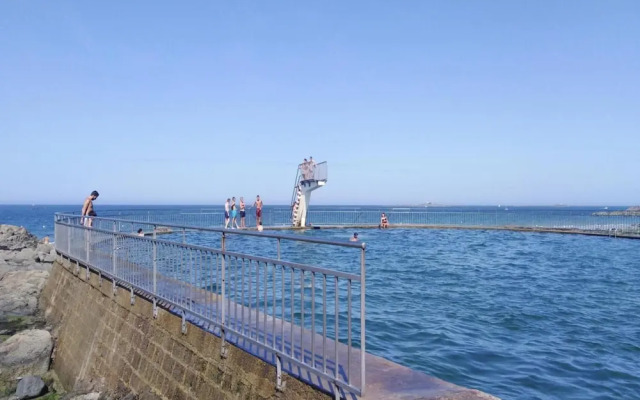 Stone House by Les Godelins Beach