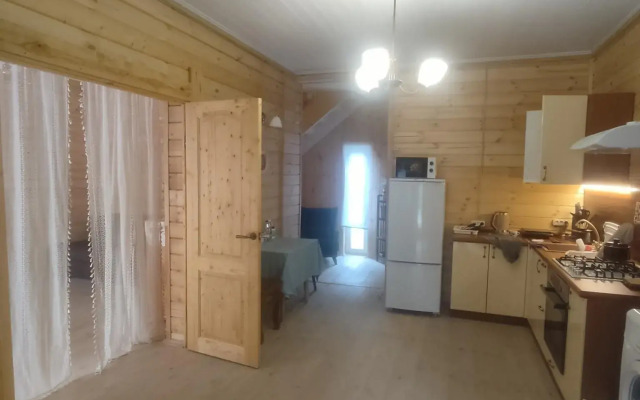 Wooden house near the forest
