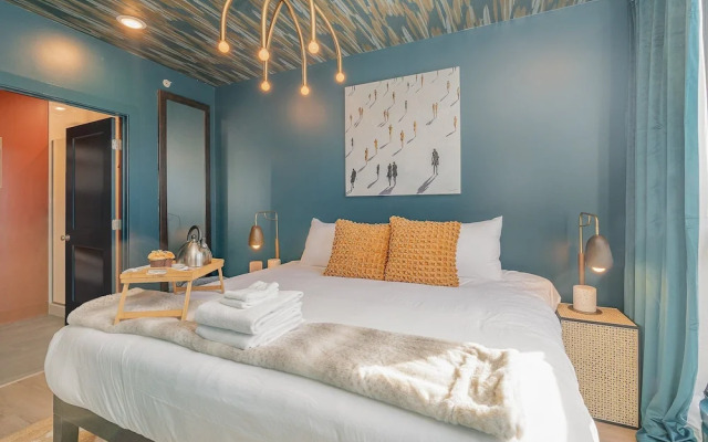 Luxe-rooftop Echo-private Deck-4 Mins Broadway