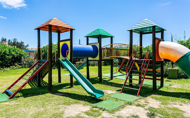 Studio vista mar pé na areia no Santinho STO2208