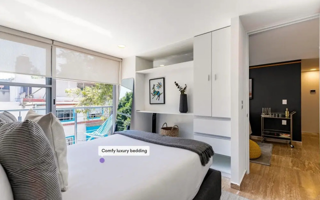 Cozy One Bed Studio at Condesa Neighborhood