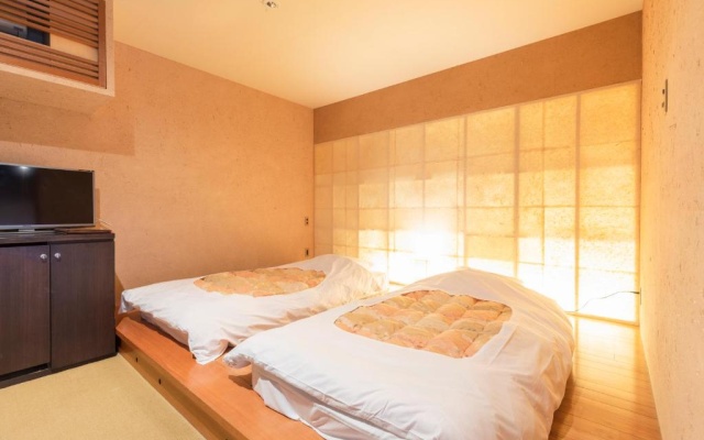Twin Deluxe room with Tatami Area (트윈 침대 2개) 사진 2