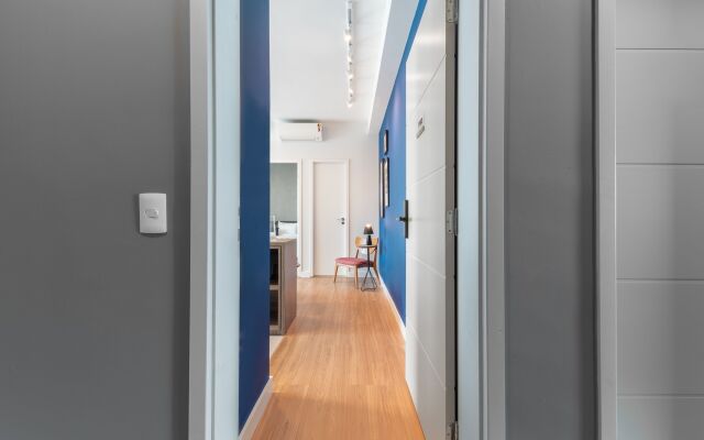 Apartamento estiloso com varanda| Vila Olímpia