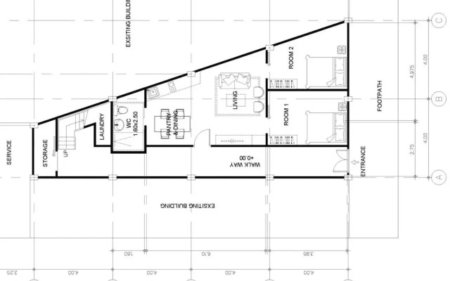 U1 Large 2 bed rooms BTS Udomsuk