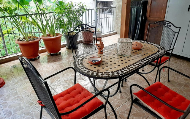 Large terrace apartment near city centre