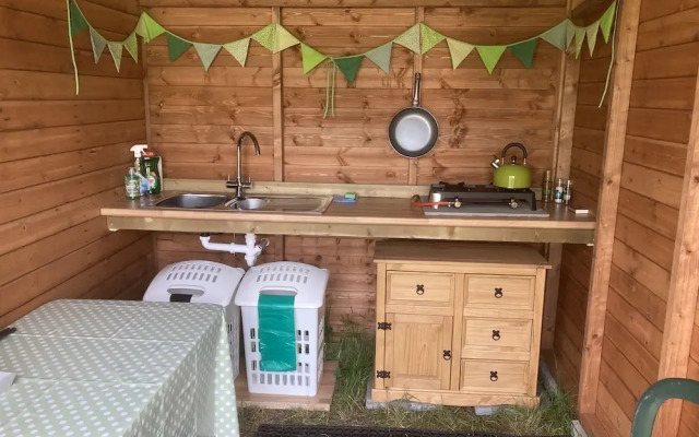 Glamping at The Homestead - Ensuite Bell Tent