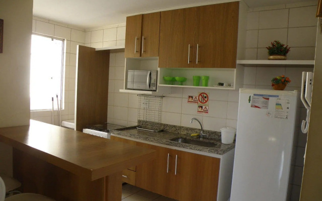 Apartamento Jardins das Thermas - Achei Férias (com roupa de cama)