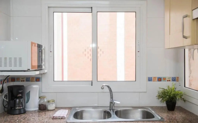 Sunny and Quiet Sagrada Familia