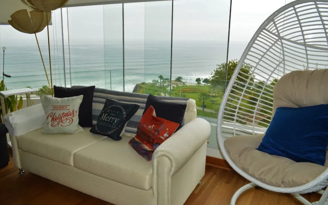 Modern Miraflores Apartment Ocean View