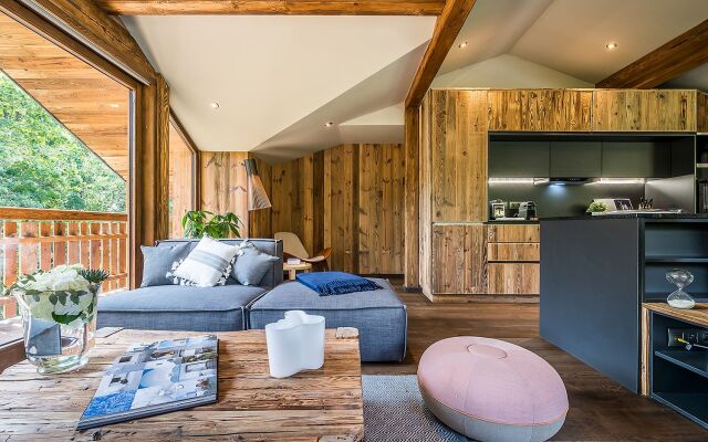Moulin I - Modern Chalet With Private Hot-tub and Garden