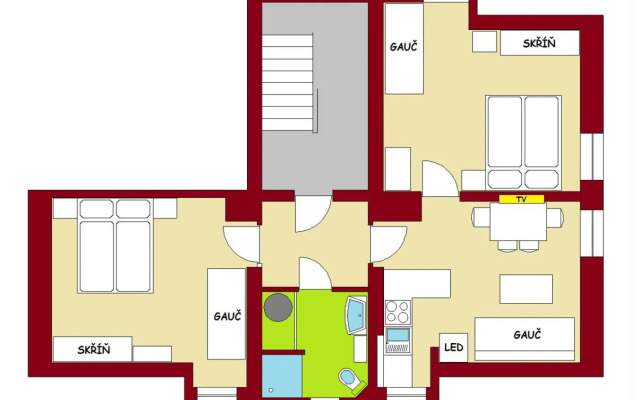 Apartmány Rychtaříkovi