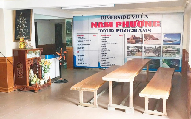 Nam Phuong Riverside Villa – Lobby – Hue