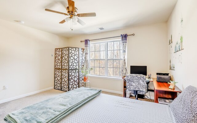 Spacious Ewing Township Home: Home Gym & Deck!