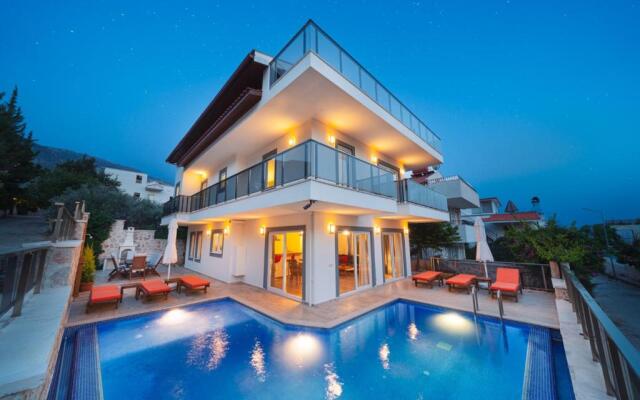 Villa With 5 Bedrooms In Kalkan With Wonderful Sea View Private Pool Terrace