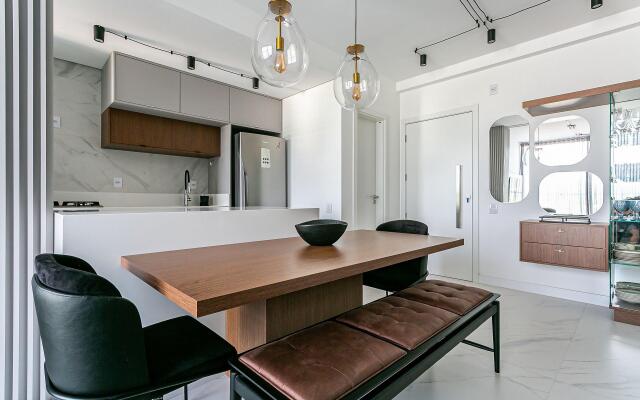 Rooftop com piscina em Jurerê Internacional #JA15