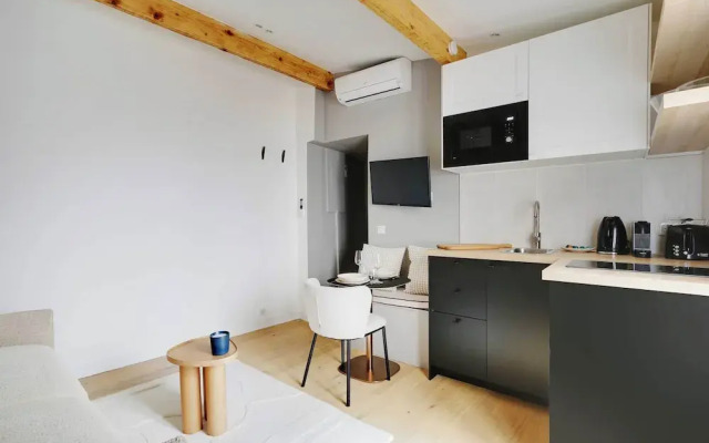 Cosy Studio With AC -2p- Sacra-coeur Montmartre