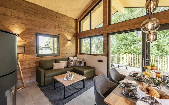 Ebenerdiges Chalet im Vital Camp Bayerbach