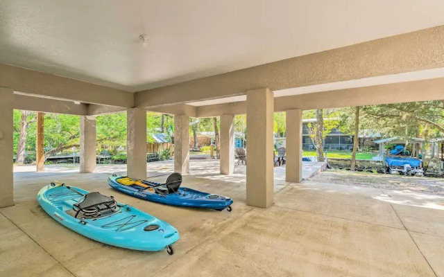 Tropical Canalfront Escape With Decks & Dock!
