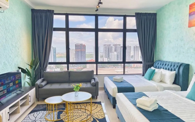 Twin Tower Johor Bahru by Glex