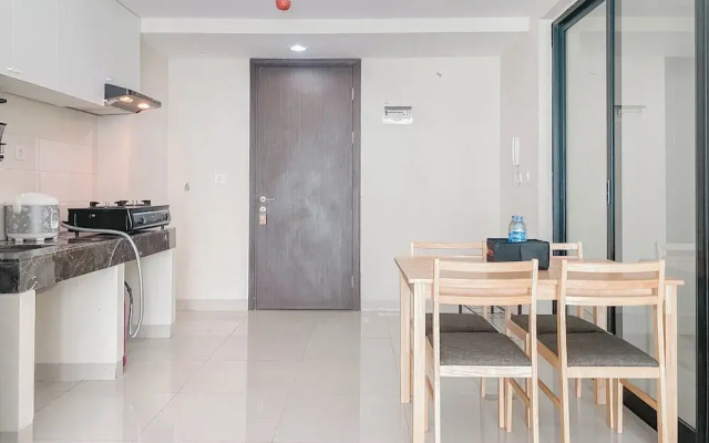 Spacious and Combined 1BR Apartment at Nine Residence